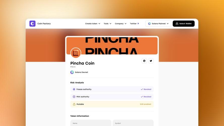 Token Creator CoinFactory Token Creator CoinFactory